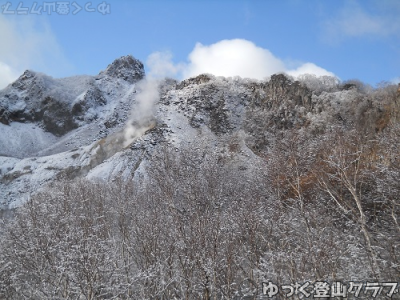 登山靴のソール交換して雪の積もった恵庭岳で試し履き