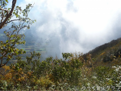 羊蹄山を喜茂別コースから登った写真