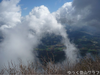 羊蹄山を喜茂別コースから登った写真