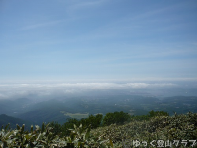 室蘭岳で登山トレーニング