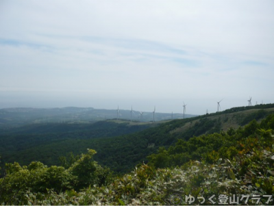 室蘭岳で登山トレーニング