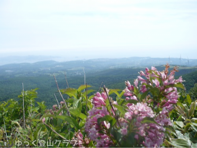 室蘭岳で登山トレーニング